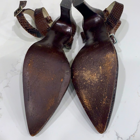 Kenneth Cole snake skin high heel - Picture 4 of 6